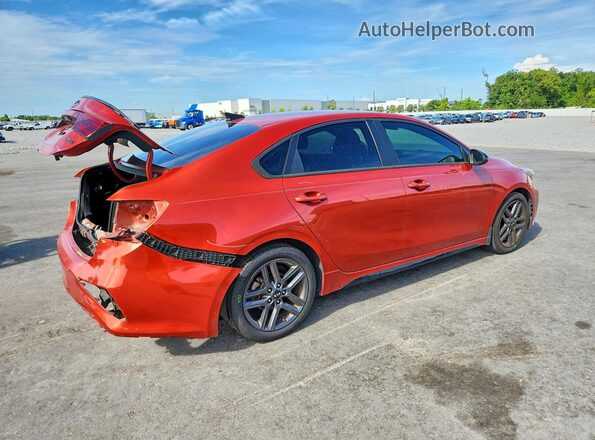3KPF34AD8ME320612 2021 KIA FORTE Orange Tył prawy