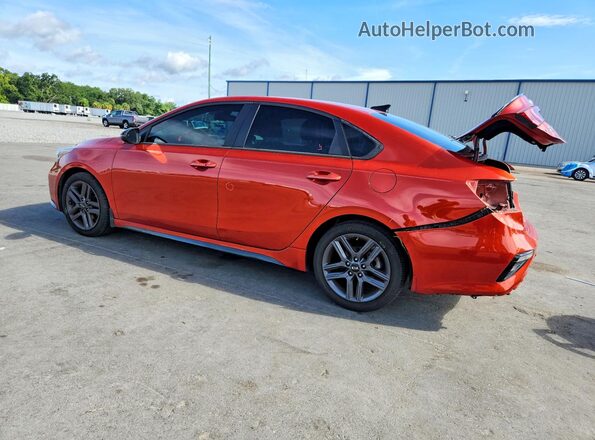 3KPF34AD8ME320612 2021 KIA FORTE Orange Tył lewy