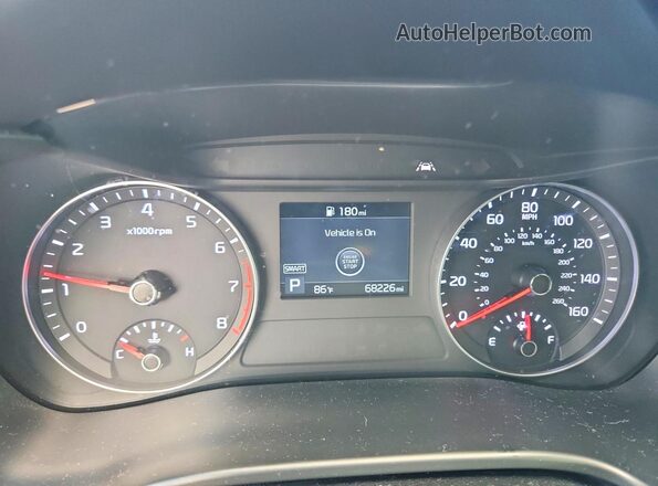 3KPF34AD8ME320612 2021 KIA FORTE Orange Widok zestawu wskaźników