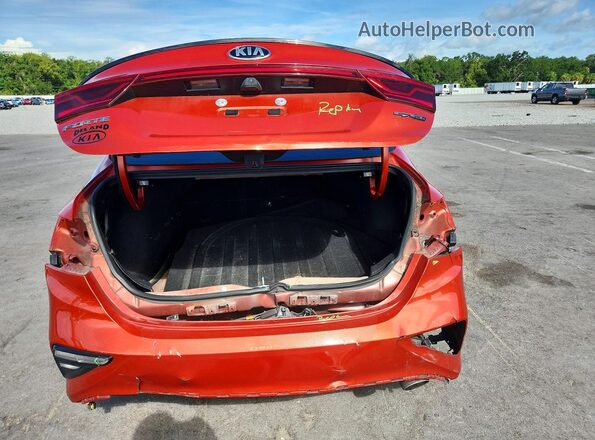 3KPF34AD8ME320612 2021 KIA FORTE Orange Widok z tyłu