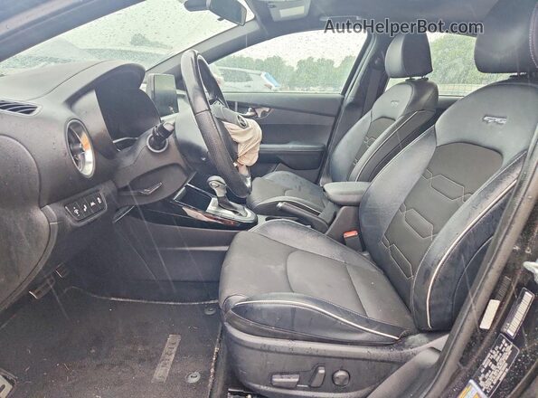 3KPF34AD8ME390935 2021 KIA FORTE Black Вид салону спереду