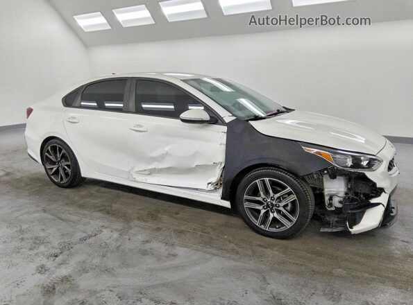 3KPF34AD9KE067345 2019 KIA FORTE White წინა მარჯვენა