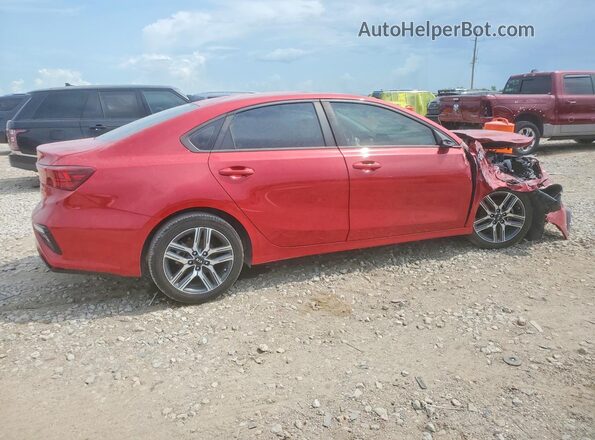 3KPF34AD9KE068754 2019 KIA FORTE Red Задня права чверть