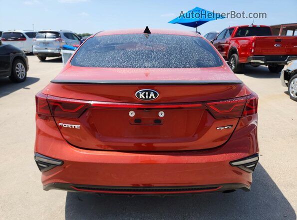 3KPF34AD9LE178737 2020 KIA FORTE Orange Vista trasera