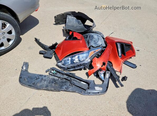 3KPF34AD9LE178737 2020 KIA FORTE Orange Vista del compartimento del motor