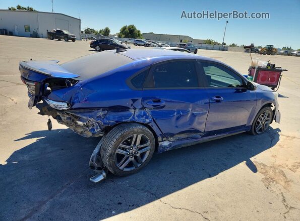 3KPF34AD9LE228147 2020 KIA FORTE Blue Задня права чверть