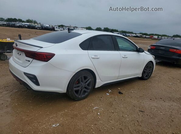 3KPF34ADXME357869 2021 KIA FORTE White Trasero derecho