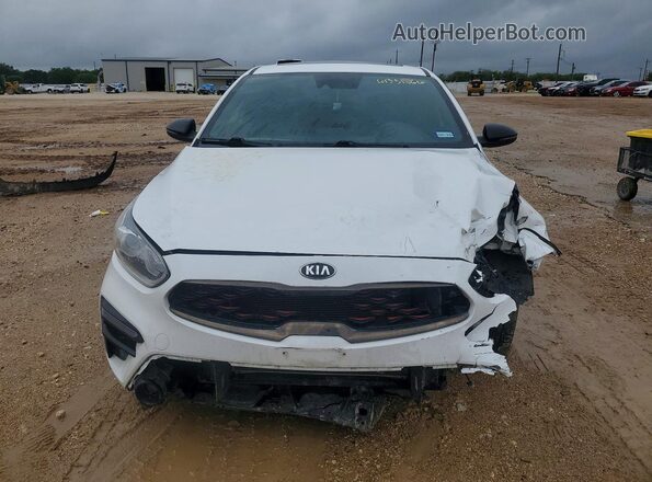 3KPF34ADXME357869 2021 KIA FORTE White Vista frontal