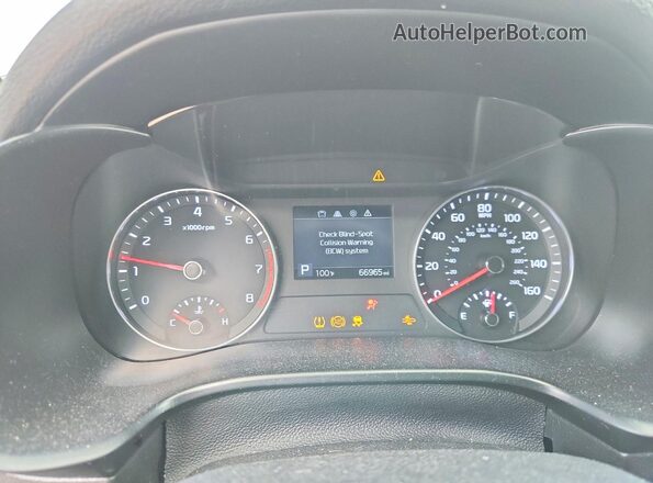 3KPF34ADXME357869 2021 KIA FORTE White Vista del cuadro de instrumentos