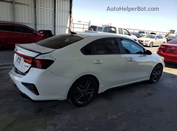 3KPF34ADXME406648 2021 KIA FORTE White Հետևի աջ