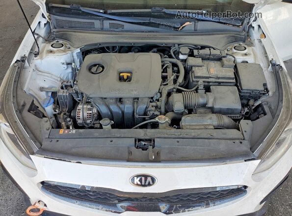 3KPF34ADXME406648 2021 KIA FORTE White Սալոնի հետևի տեսք