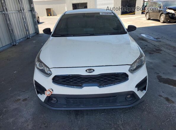 3KPF34ADXME406648 2021 KIA FORTE White Դիմացի տեսք
