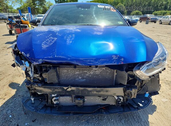 3KPF44AC0ME356699 2021 KIA FORTE Blue Vista frontal