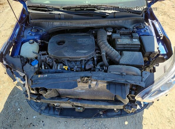 3KPF44AC0ME356699 2021 KIA FORTE Blue Vista interior trasera