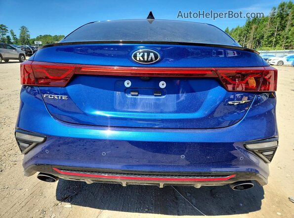 3KPF44AC0ME356699 2021 KIA FORTE Blue Vista trasera