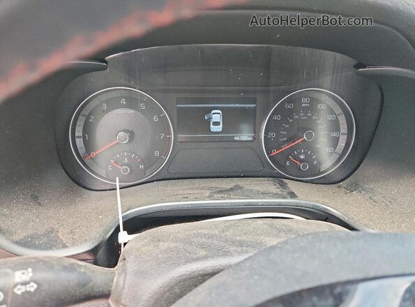 3KPF44AC0PE636501 2023 KIA FORTE White Widok zestawu wskaźników