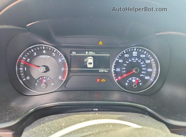3KPF44AC0RE752056 2024 KIA FORTE Red Widok zestawu wskaźników
