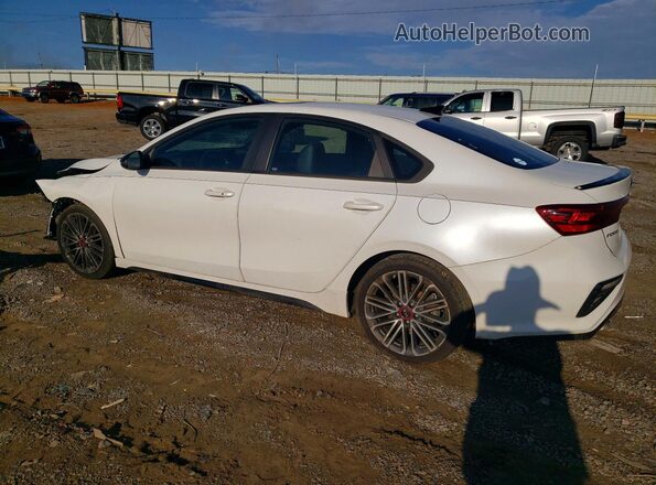 3KPF44AC1ME304921 2021 KIA FORTE White Rear left