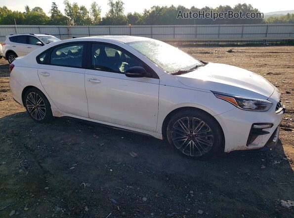 3KPF44AC1ME304921 2021 KIA FORTE White Front right