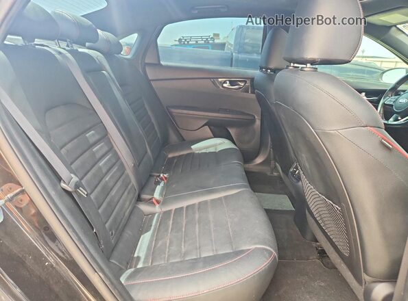 3KPF44AC1ME321976 2021 KIA FORTE Черный Вид задних сидений