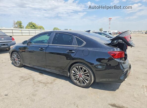 3KPF44AC1ME321976 2021 KIA FORTE Черный Задняя левая четверть