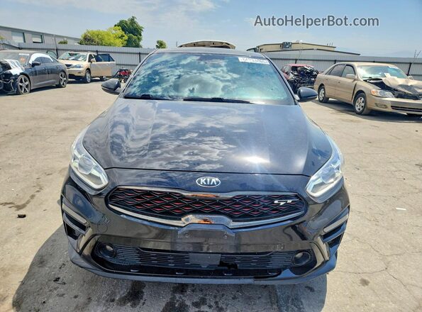 3KPF44AC1ME321976 2021 KIA FORTE Черный Вид спереди