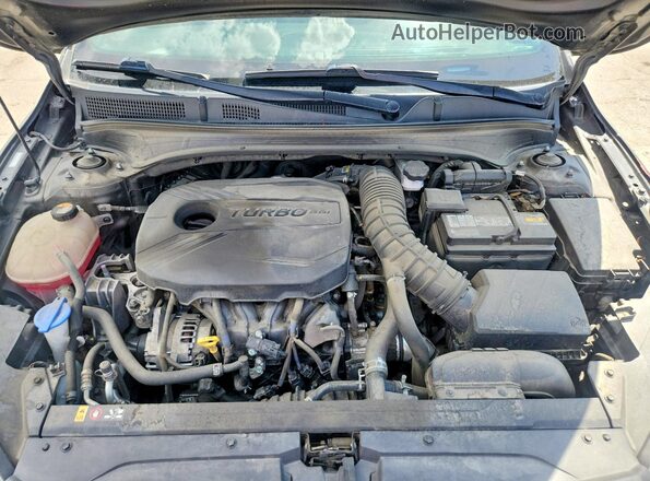 3KPF44AC1ME321976 2021 KIA FORTE Черный Вид задней части салона