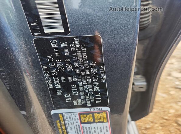 3KPF44AC1PE581945 2023 KIA FORTE Gray Widok komory silnika