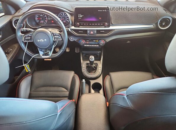 3KPF44AC1PE618735 2023 KIA FORTE Blue წინა პანელის ხედი