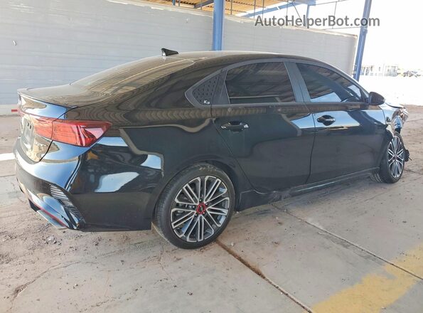 3KPF44AC1RE795174 2024 KIA FORTE Black უკანა მარჯვენა