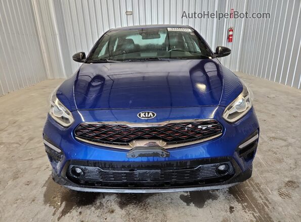3KPF44AC2ME313837 2021 KIA FORTE Blue 