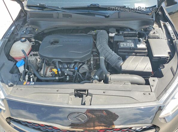 3KPF44AC2ME354243 2021 KIA FORTE Black Rear interior view