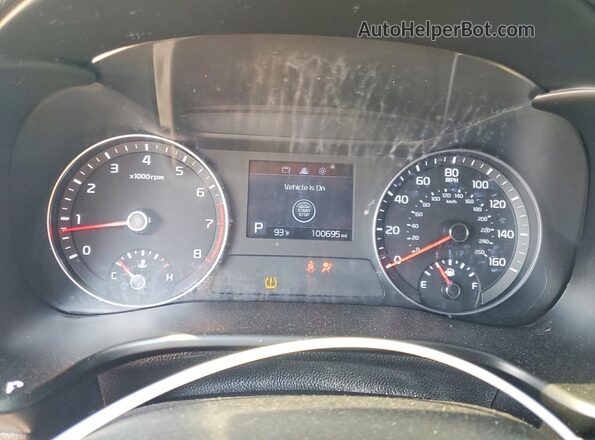 3KPF44AC2ME354243 2021 KIA FORTE Black Instrument cluster view