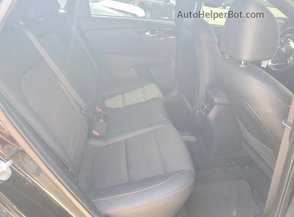 3KPF44AC2ME354243 2021 KIA FORTE Black Rear seats view