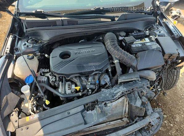 3KPF44AC2ME394645 2021 KIA FORTE Gray უკანა სალონის ხედი