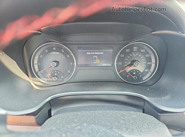 3KPF44AC2ME394645 2021 KIA FORTE Gray ხელსაწყოთა პანელის ხედი