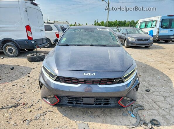 3KPF44AC2NE484055 2022 KIA FORTE Серый Вид спереди