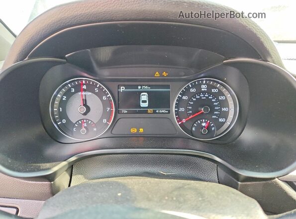 3KPF44AC2NE484055 2022 KIA FORTE Серый Вид щитка приборов