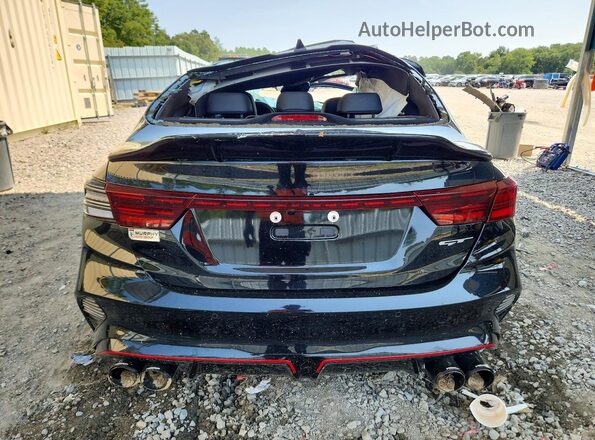 3KPF44AC2NE502540 2022 KIA FORTE Black უკანა ხედი