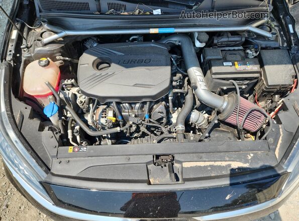 3KPF44AC2NE502540 2022 KIA FORTE Black უკანა სალონის ხედი