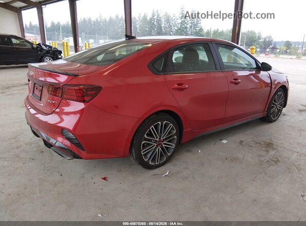 3KPF44AC2RE741723 2024 KIA FORTE Burgundy Trasero derecho