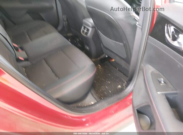 3KPF44AC2RE741723 2024 KIA FORTE Burgundy Vista de la etiqueta del VIN