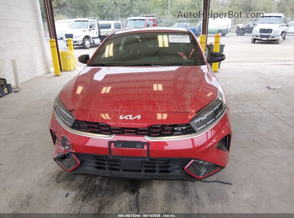 3KPF44AC2RE741723 2024 KIA FORTE Burgundy Vista del cuadro de instrumentos