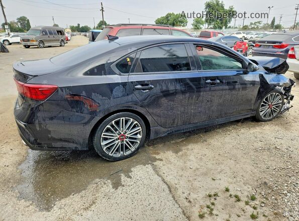 3KPF44AC3ME354008 2021 KIA FORTE Черный Задняя правая четверть