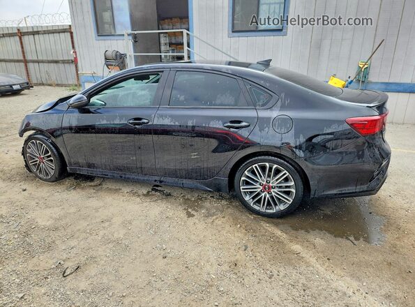 3KPF44AC3ME354008 2021 KIA FORTE Черный Задняя левая четверть