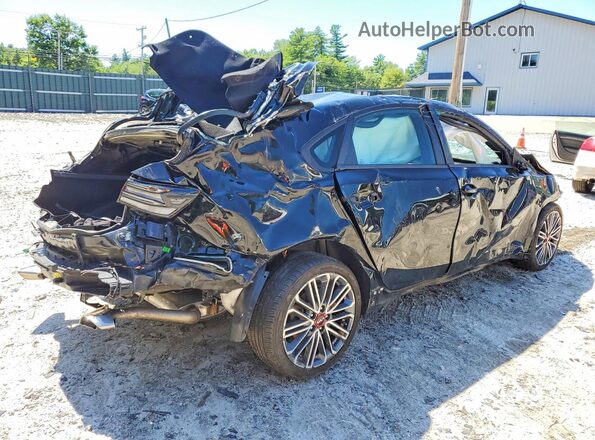 3KPF44AC3PE617621 2023 KIA FORTE Черный Задняя правая четверть
