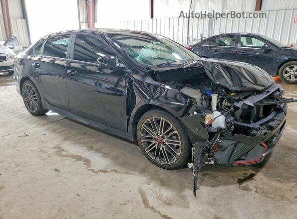 3KPF44AC3PE620986 2023 KIA FORTE Черный Передняя правая четверть