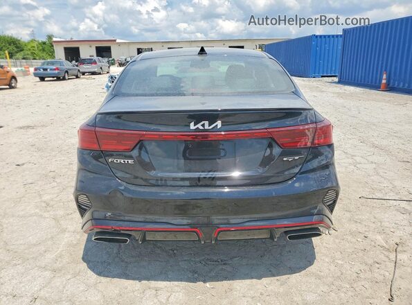 3KPF44AC3PE629753 2023 KIA FORTE Black უკანა ხედი