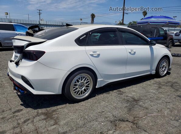 3KPF44AC4PE527197 2023 KIA FORTE White Задня права чверть