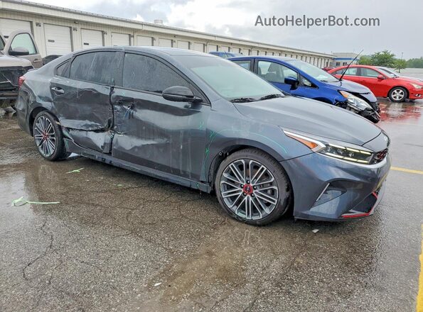 3KPF44AC4PE544713 2023 KIA FORTE Gray Передня права чверть
